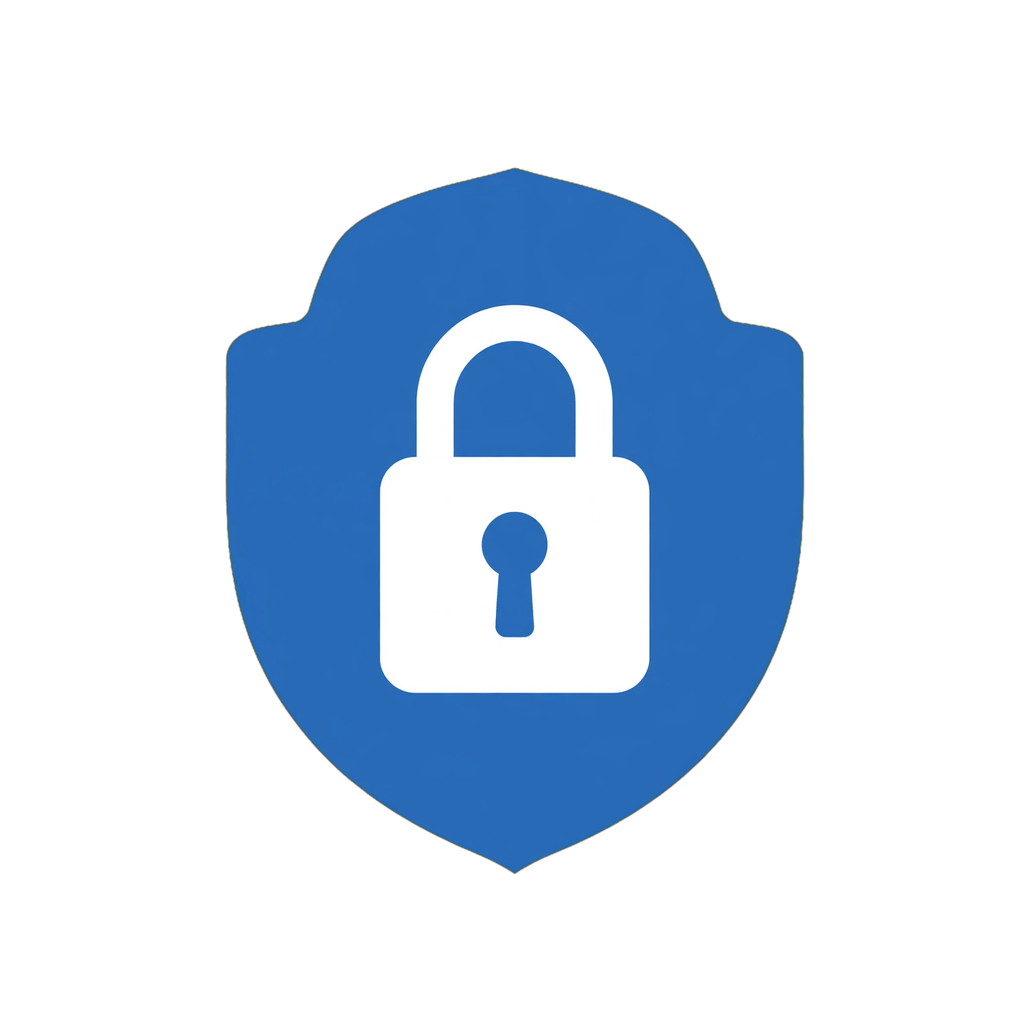 Security shield lock icon