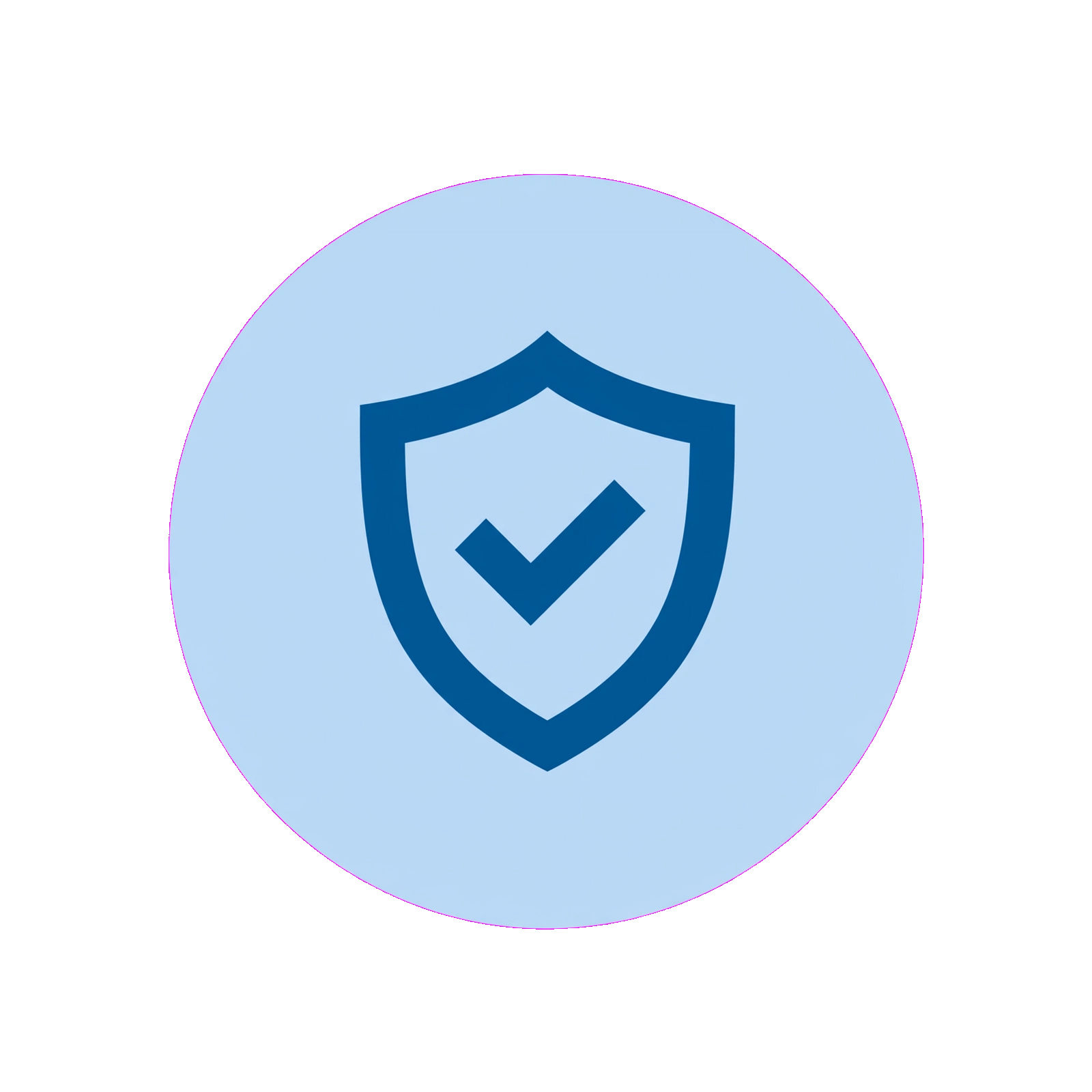 Trusted external resource icon for Consumer gov budgeting guide with shield symbol
