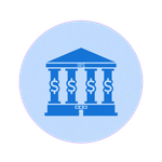 U.S. Small Business Administration official resource icon with building columns